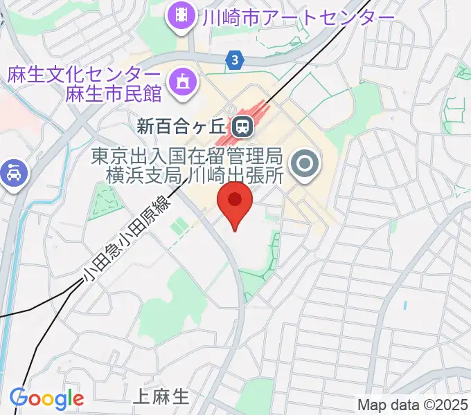 テアトロ・ジーリオ・ショウワの地図