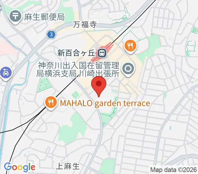 テアトロ・ジーリオ・ショウワの地図