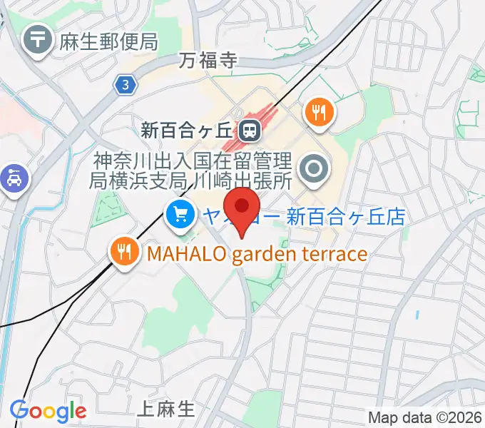 テアトロ・ジーリオ・ショウワの地図