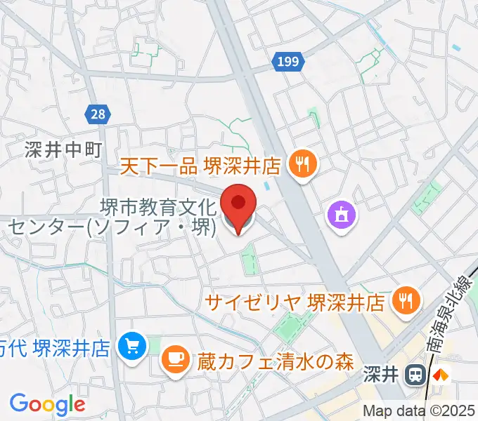 ソフィア・堺の地図