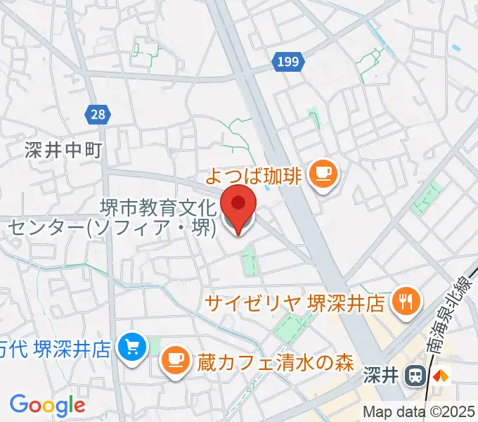 ソフィア・堺の地図