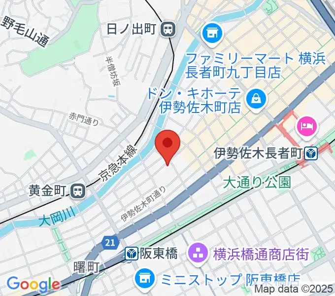 ライブ＆ダイニング シュールの地図