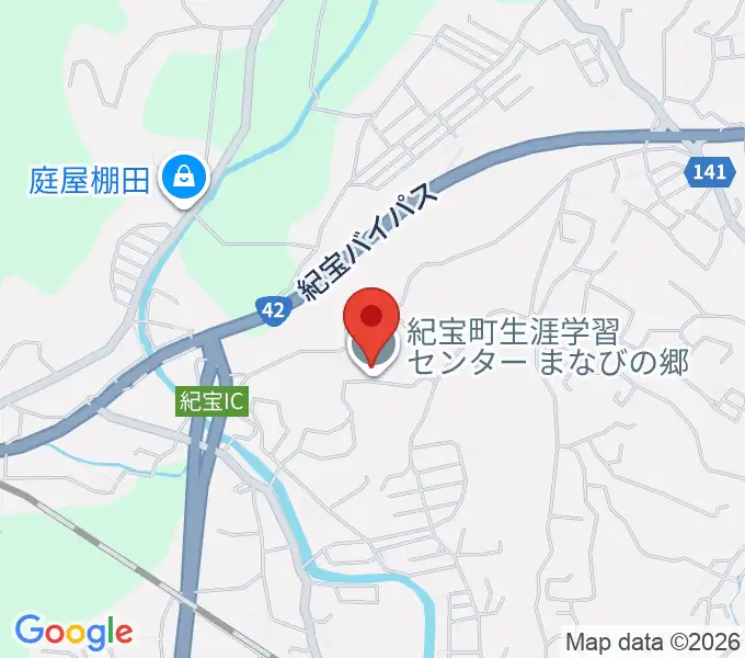 紀宝町生涯学習センター まなびの郷の地図