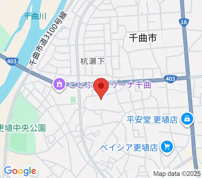 信州の幸あんずホールの地図