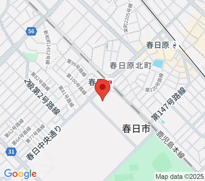 クローバープラザの地図
