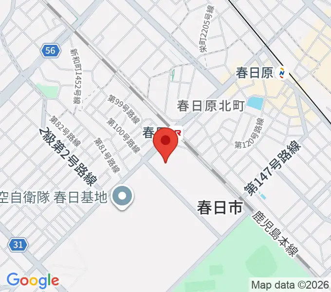 クローバープラザの地図