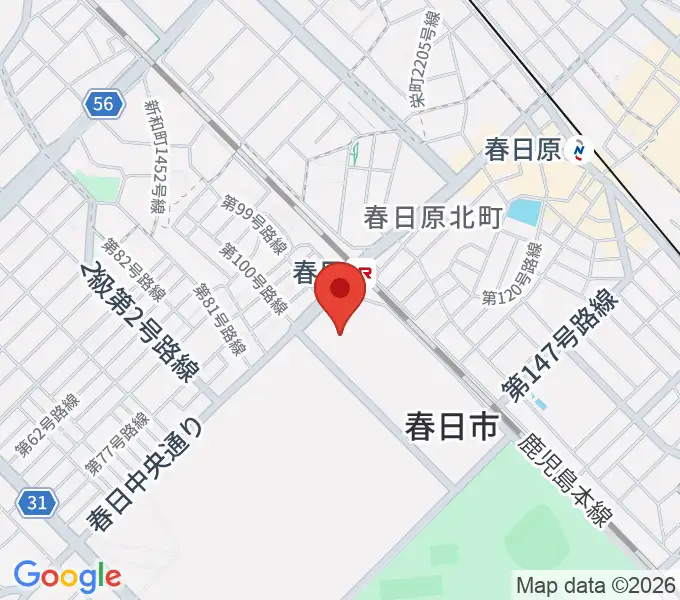 クローバープラザの地図