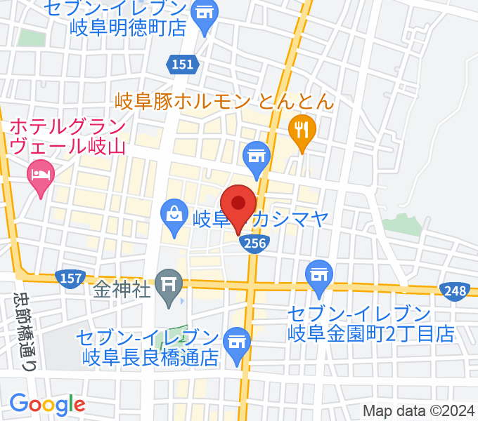 岐阜club-Gの場所