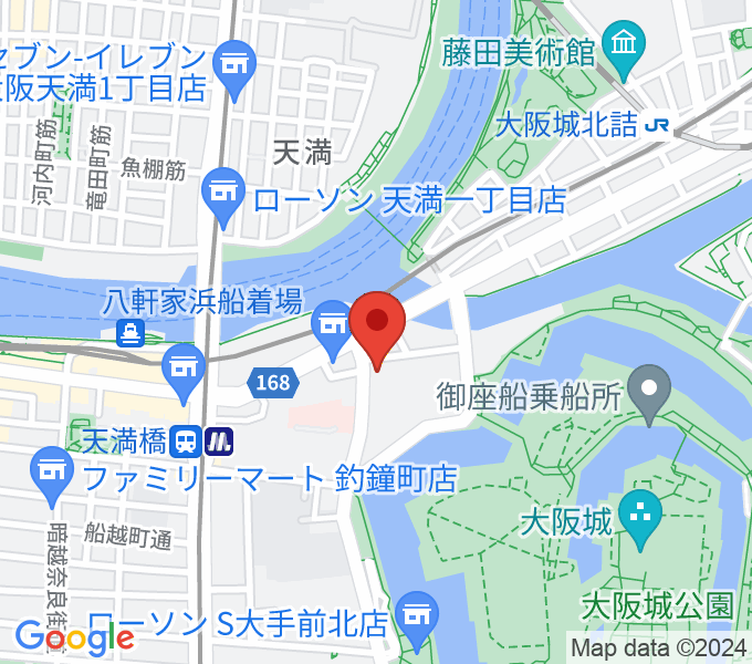 大阪ドーンセンターの場所