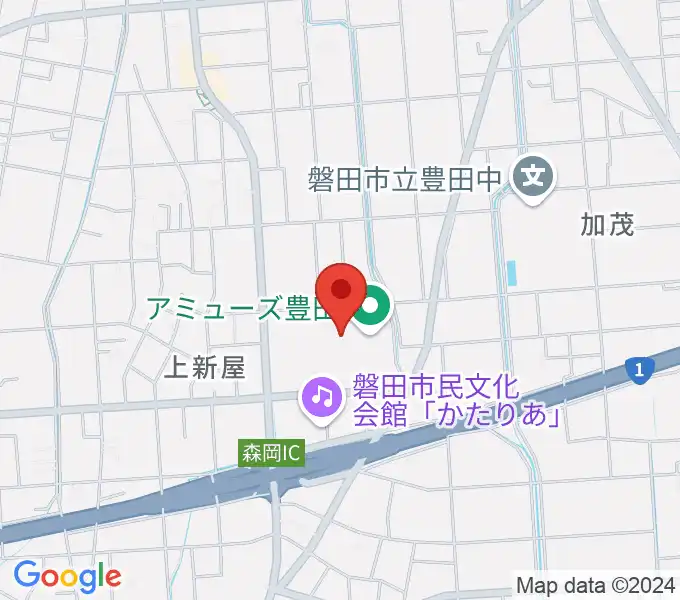 アミューズ豊田の地図