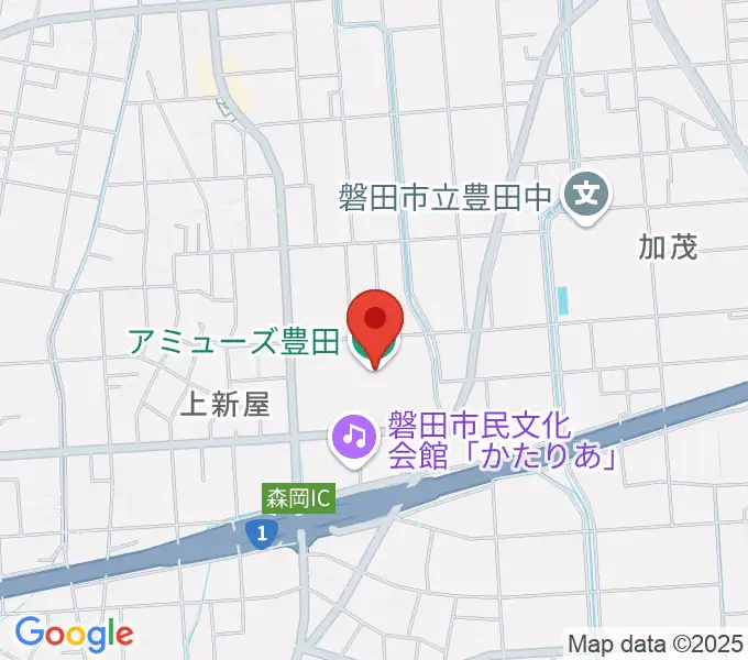 アミューズ豊田の地図