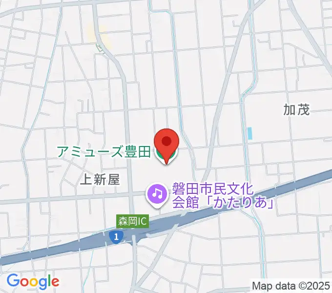 アミューズ豊田の地図