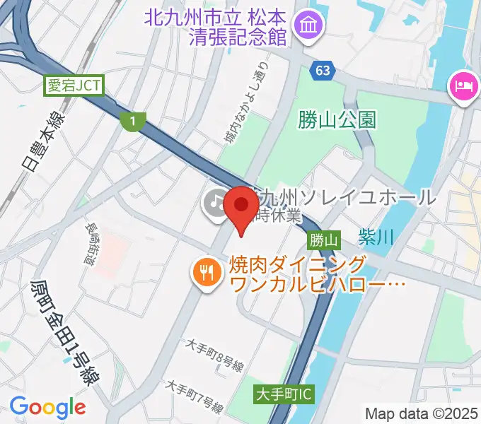 北九州市立男女共同参画センター・ムーブの地図