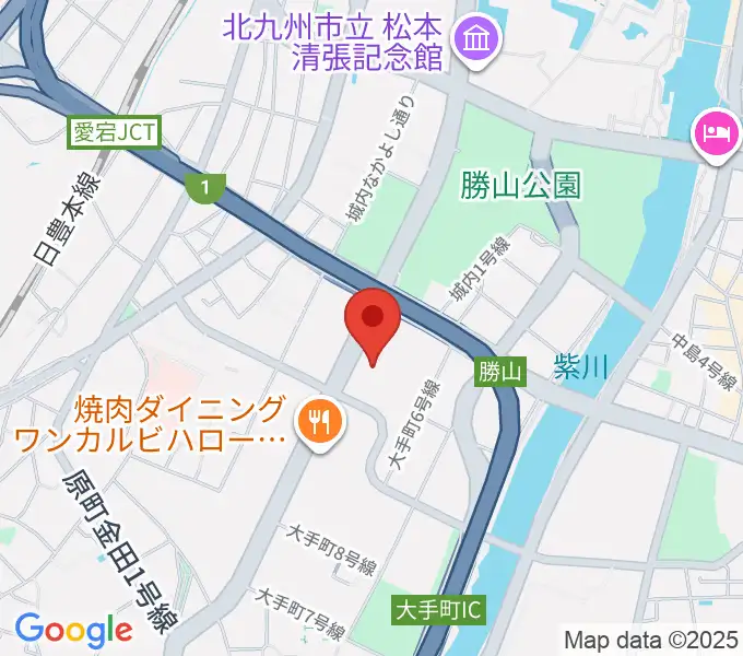 北九州市立男女共同参画センター・ムーブの地図