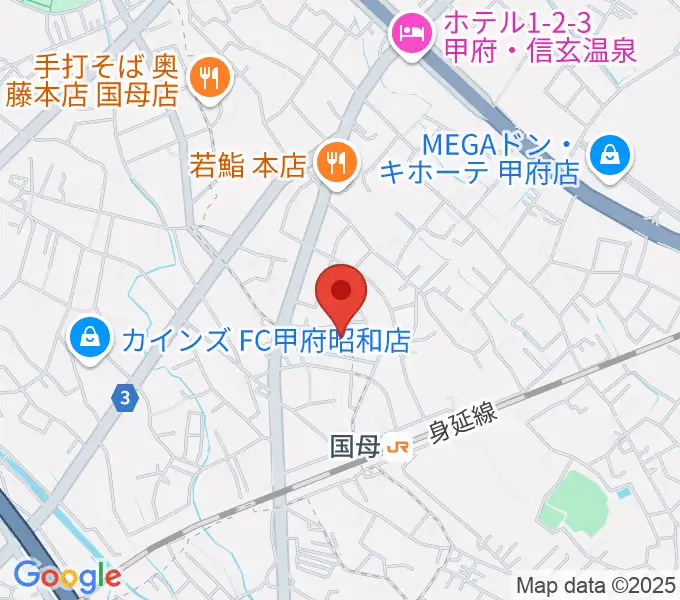 土屋バイオリンチェロ教室の地図