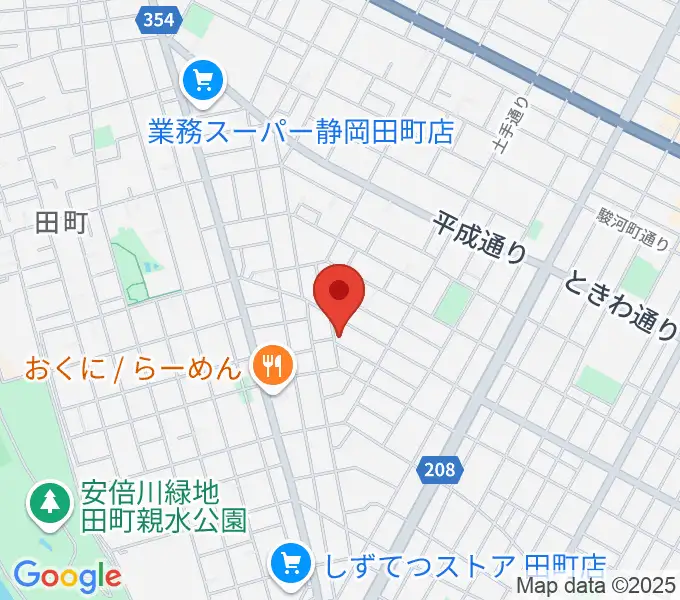 ふじまきぴあの教室の地図