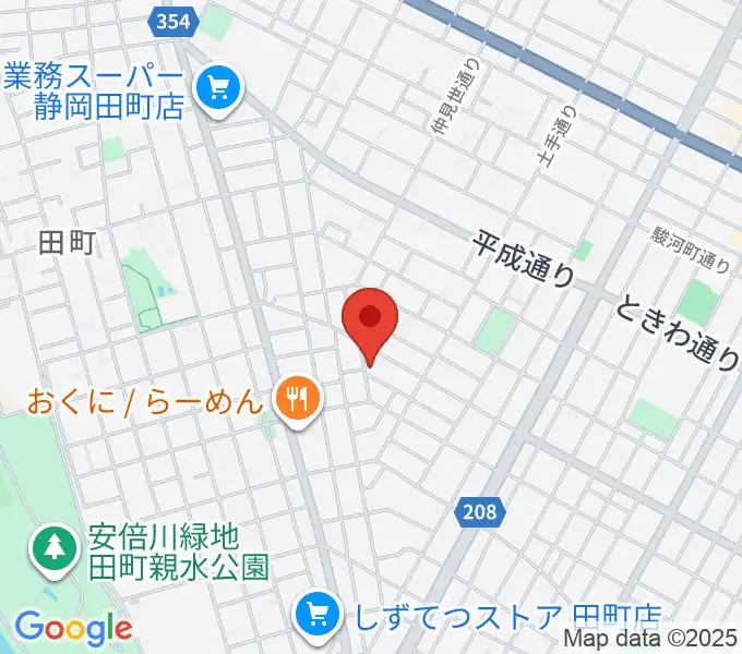 ふじまきぴあの教室の地図