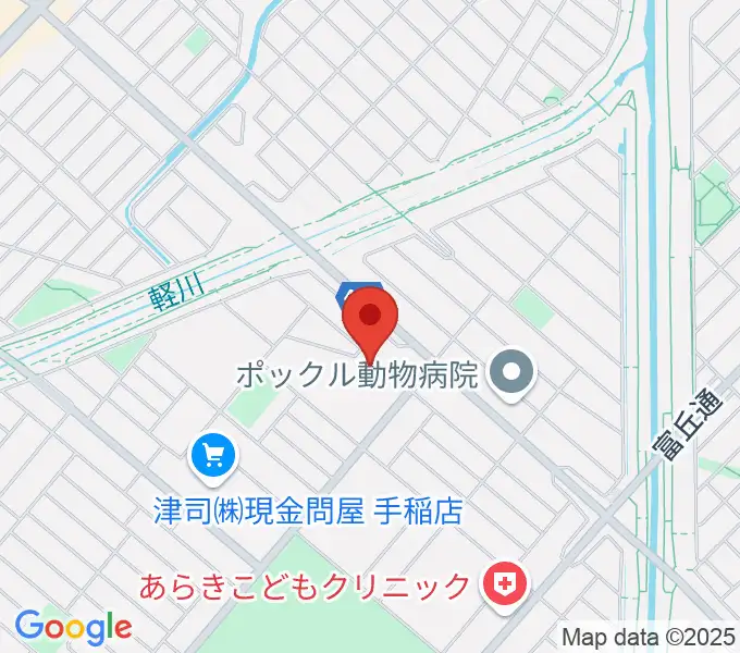 ニューホープ札幌ホールの地図