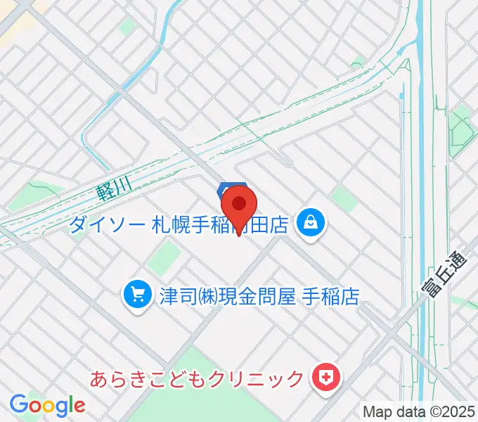 ニューホープ札幌ホールの地図