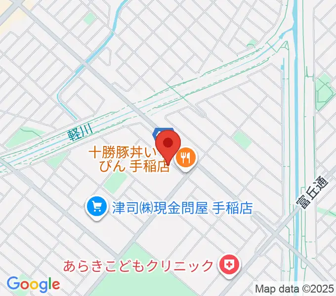 ニューホープ札幌ホールの地図