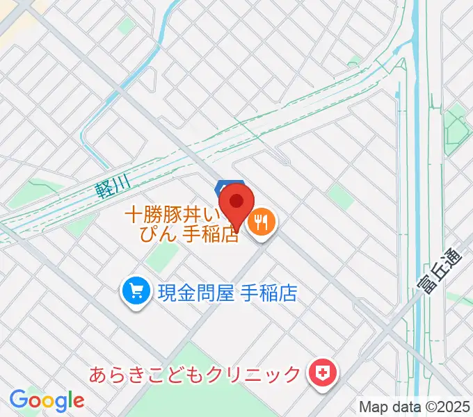 ニューホープ札幌ホールの地図