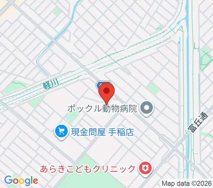 ニューホープ札幌ホールの地図
