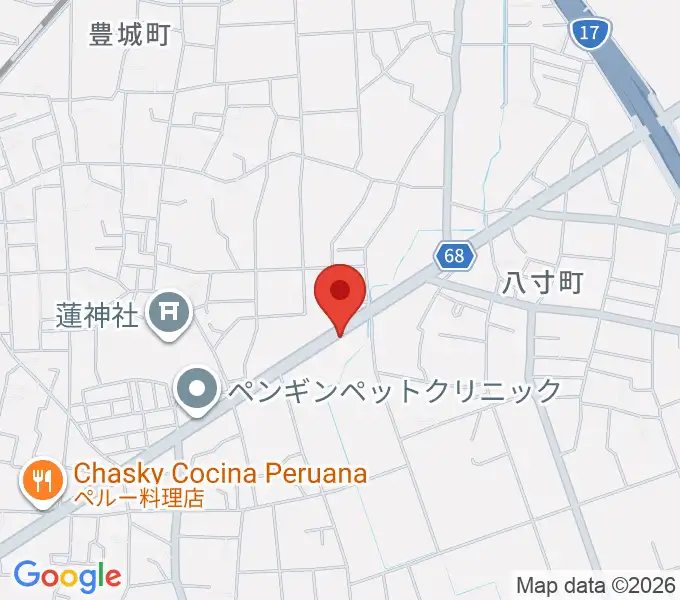 cap music カプミュージックの地図