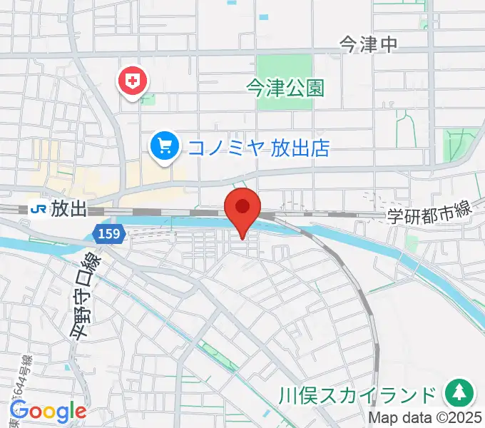 さくら音楽教室の地図