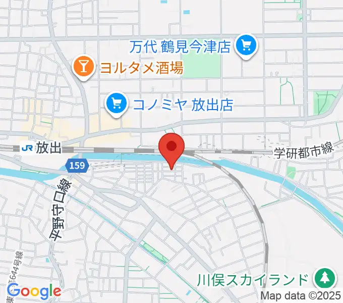 さくら音楽教室の地図