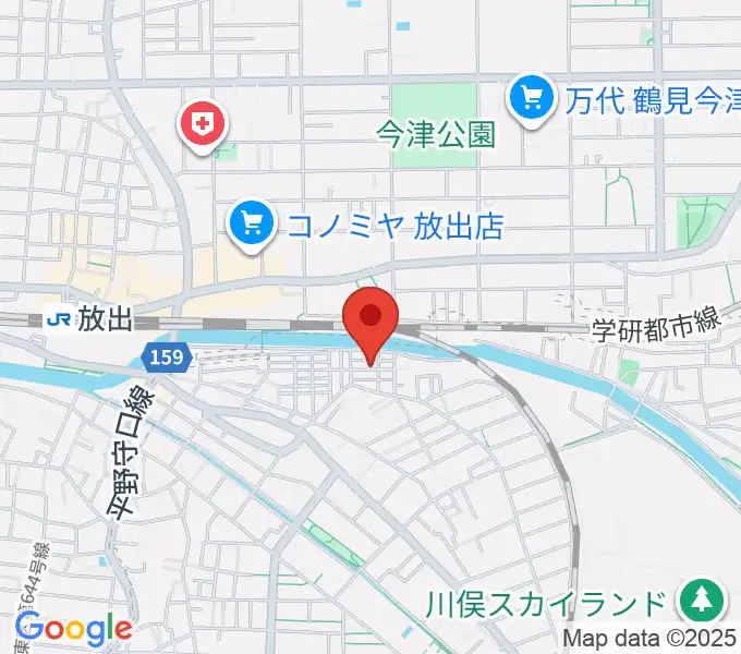 さくら音楽教室の地図