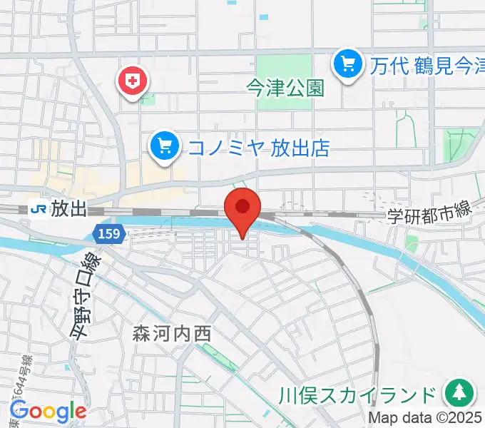さくら音楽教室の地図