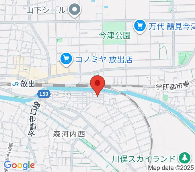 さくら音楽教室の地図
