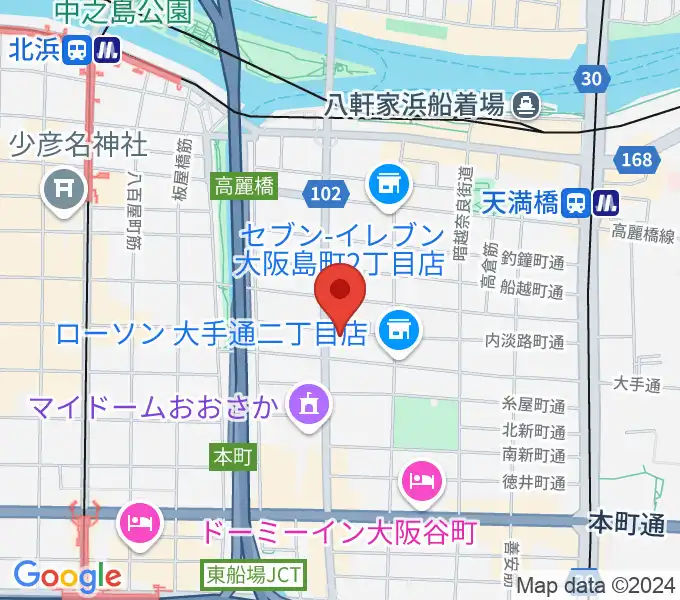 SKS音楽教室の地図