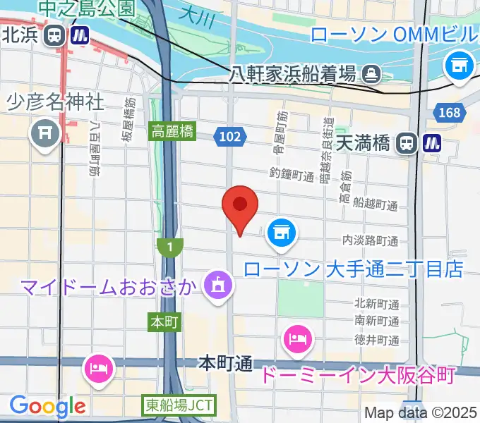 SKS音楽教室の地図