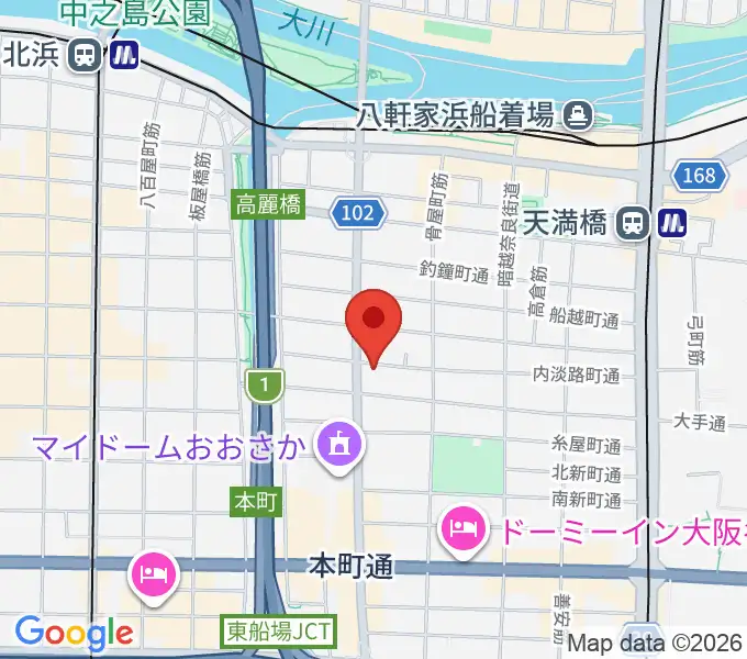 SKS音楽教室の地図