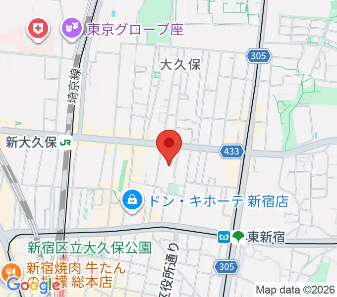 R'sアートコートの地図