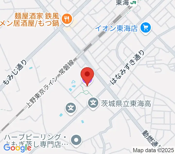 東海文化センターの地図