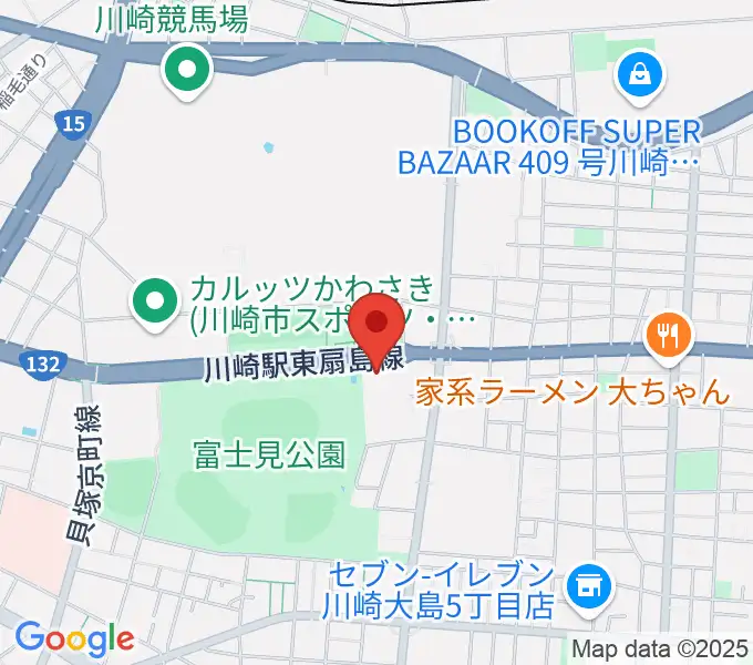 [再編整備]サンピアンかわさきの地図