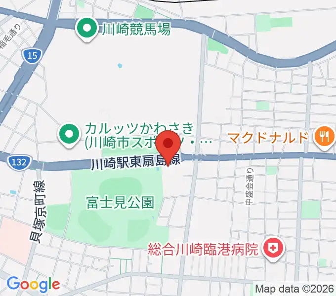 [再編整備]サンピアンかわさきの地図