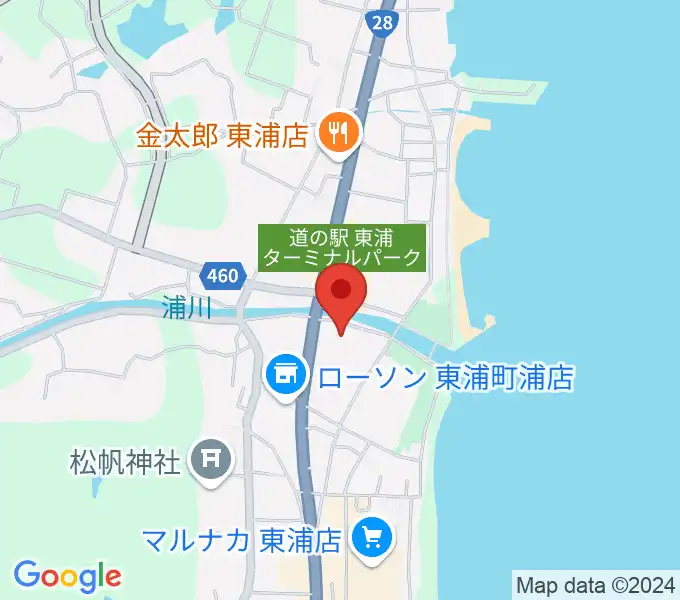 淡路市立サンシャインホールの地図