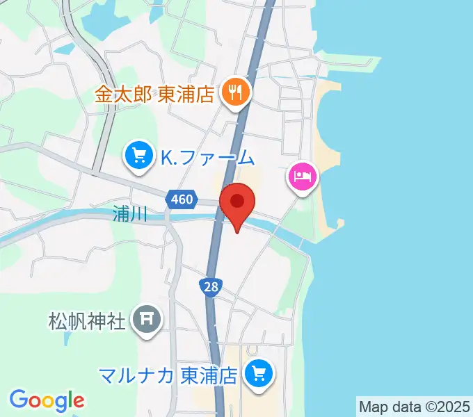 淡路市立サンシャインホールの地図