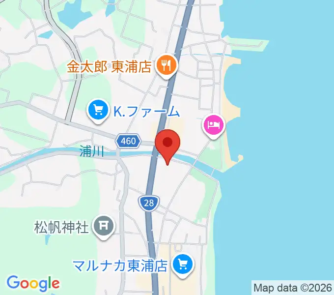 淡路市立サンシャインホールの地図