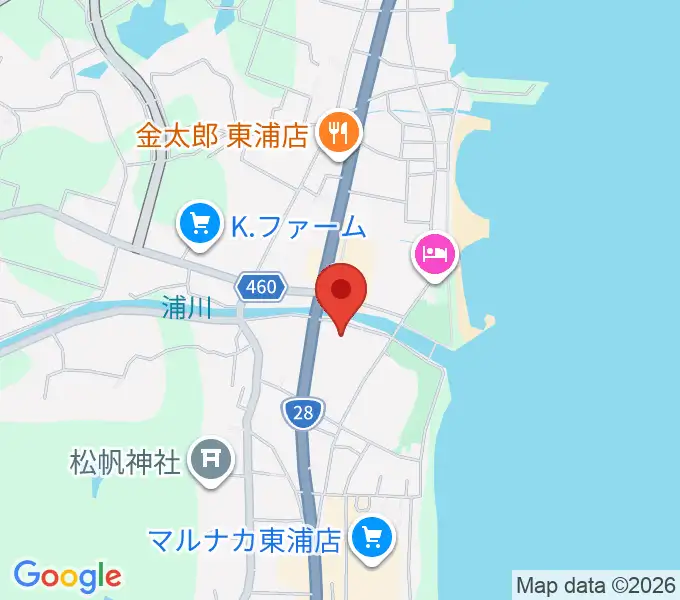 淡路市立サンシャインホールの地図