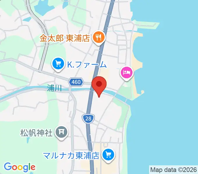 淡路市立サンシャインホールの地図
