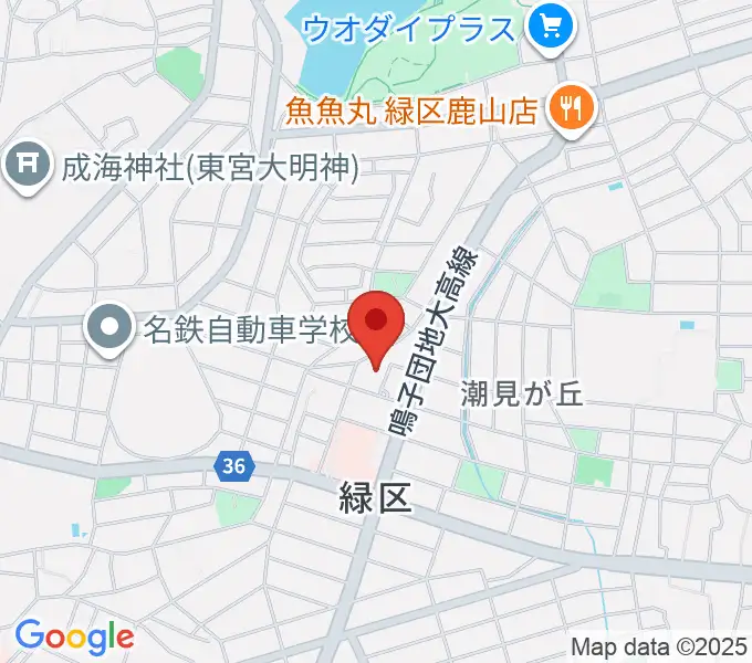 Shiraki Music Schoolの地図