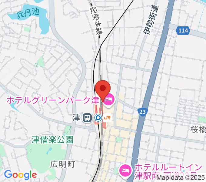 アストプラザの地図