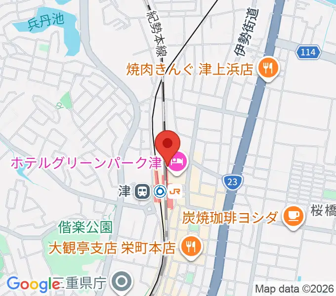 アストプラザの地図