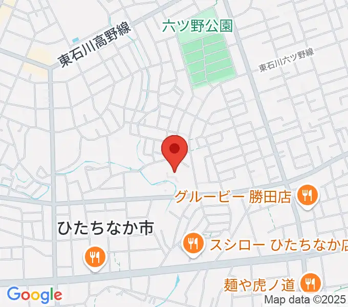 ワークプラザ勝田の地図