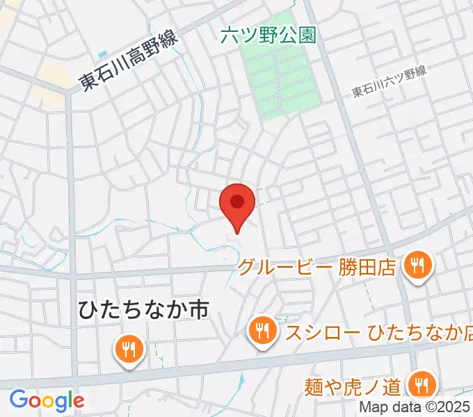 ワークプラザ勝田の地図