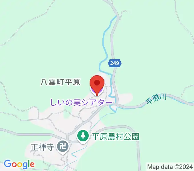 しいの実シアターの地図